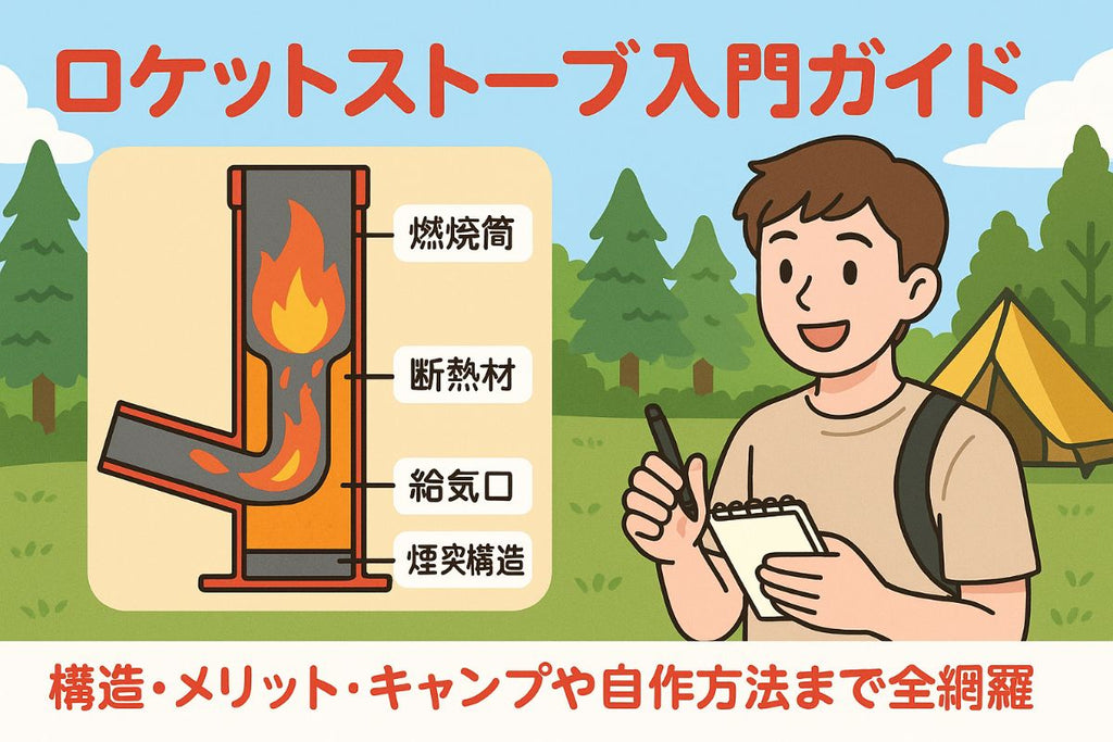 ロケットストーブとはの基本構造やメリットを徹底解説キャンプや自作
