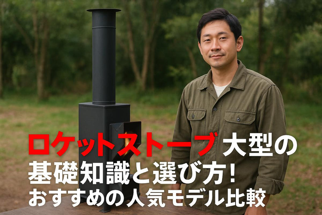 ロケットストーブ大型の基礎知識と選び方！おすすめの人気モデル比較