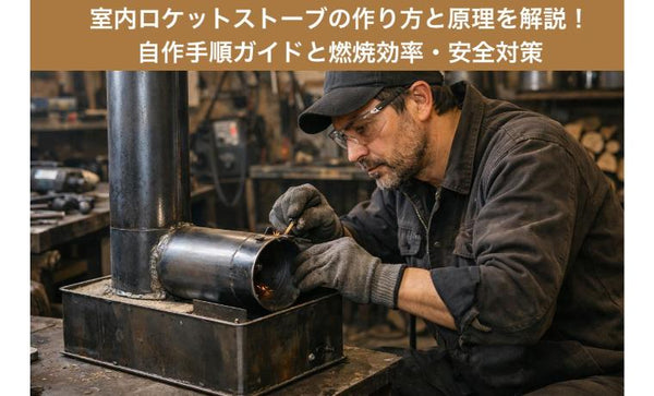 ロケットストーブ　引き取り希望 室内ロケットストーブの作り方と原理を解説！自作手順ガイドと燃焼効率