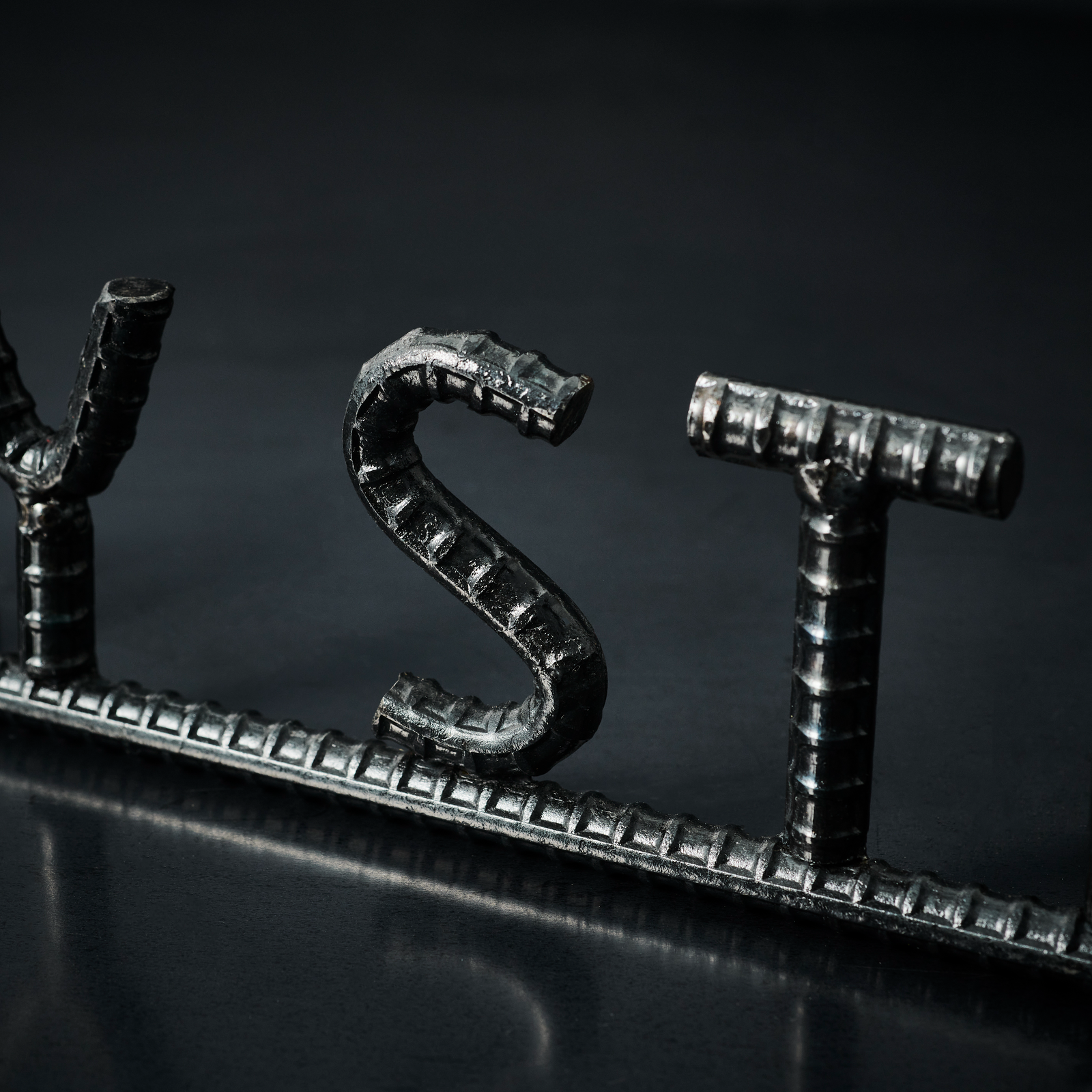 アイアン表札】テツモジ 、1〜5文字(鉄文字表札オーダーメイド アイアン表札】テツモジ 、1〜5文字(鉄文字表札オーダーメイド